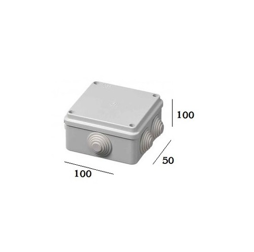 Scatola 100x100x50mm gommini - 100x100x50mm,