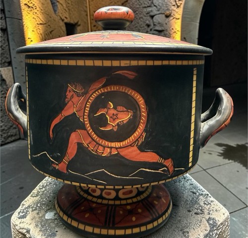 Urna vintage deruta italia - urna,