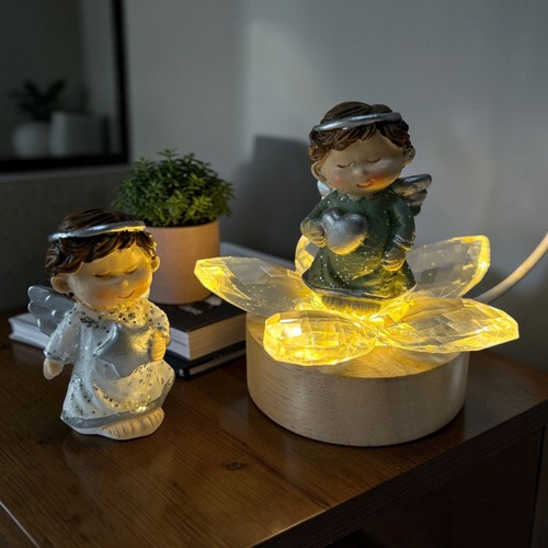 Lampada led fiore angioletto - lampada,