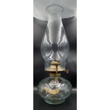 Lampada ad olio in vetro