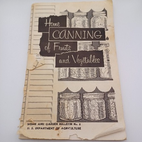 1972 home canning - 1972, of