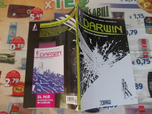 Fumetto serie darwin 1 - serie, n.