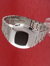 Raro orologio uomo led l.e.d vecchio stile moderno futuristico anni 70 settanta space age 23