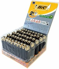 50 BIC MINI NERO-ORO Accendini