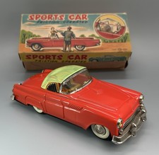 Auto sportiva vintage Tin