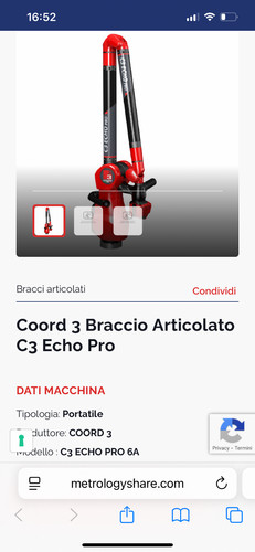 Braccio misura meccanico - di,