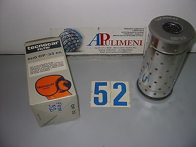 Op33 filtro olio iveco - filtro,
