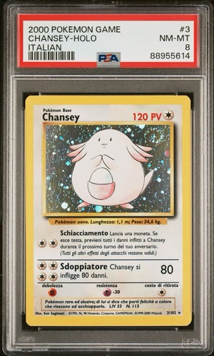 Pokémon 2000 set base chansey - pokémon,