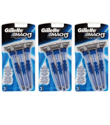 9pz gillette mach - gillette,