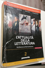 Baldi L'ATTUALITA' DELLA LETTERATURA 2 Dal Barocco al Romanticismo Paravia 
