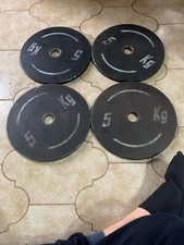 4 Dischi - Pesi In Ghisa 5 Kg USATO