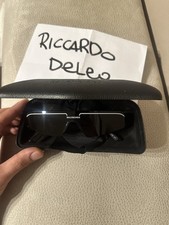 occhiali da sole neri uomo Balenciaga