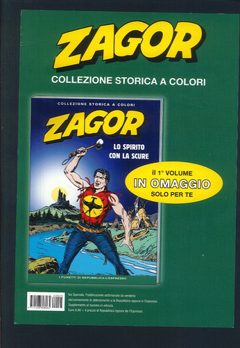 Zagor repubblica locandina - zagor,