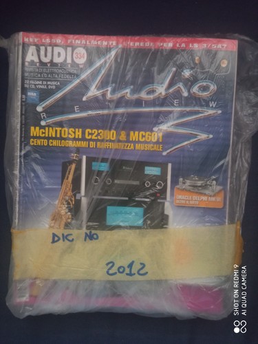 Audio review annata 2012 - review,