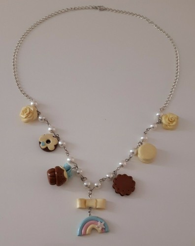 Collana lunga biscotti