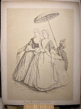 Costume da donna antico moda