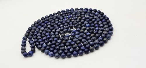 Collana perle lapislazzuli