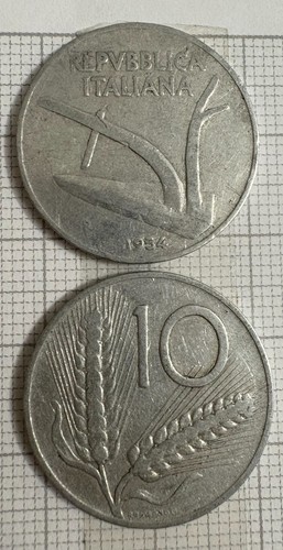 Lire 1954 - 10,