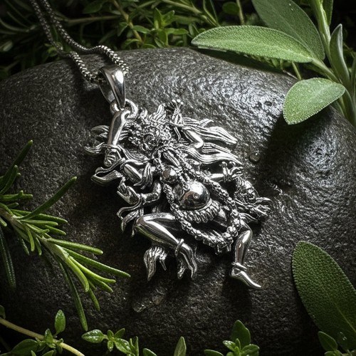 Collana dea kali donna - collana,