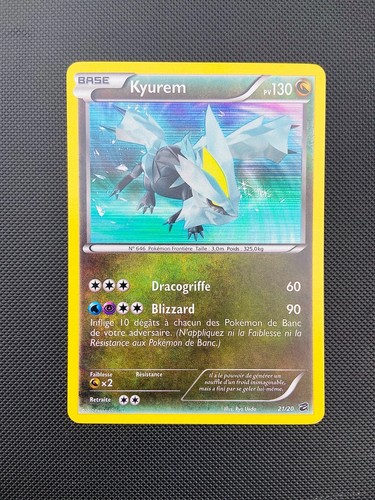 Carte pokemon kyurem - pokemon, 21/20