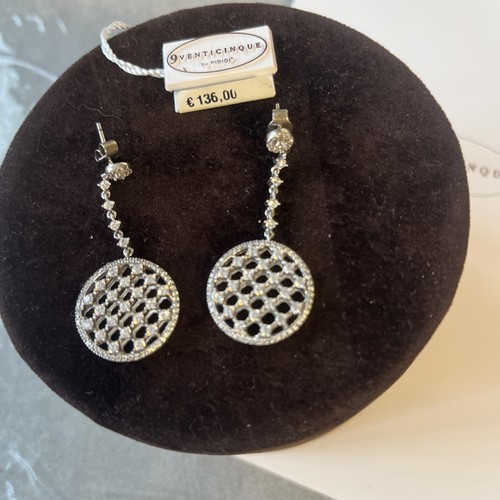 Orecchini argento rodiato - orecchini,
