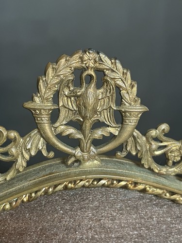 Set scrivania impero - scrivania, bronzo