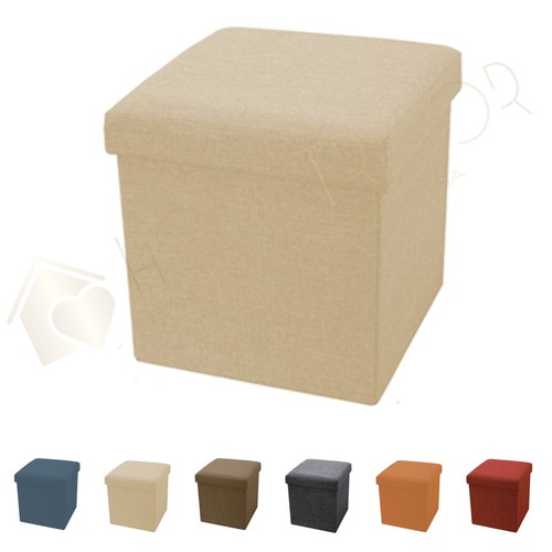 Pouf contenitore cassapanca - pouf,