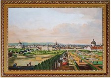 Quadro olio Vienna, Palazzo