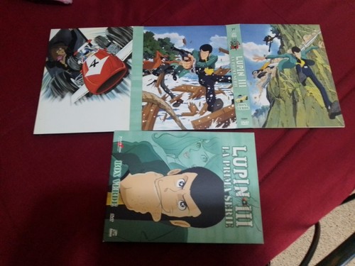 Lupin iii serie in dvd - lupin, 1-2-3