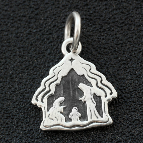 925 sterling silver nativity - 925,