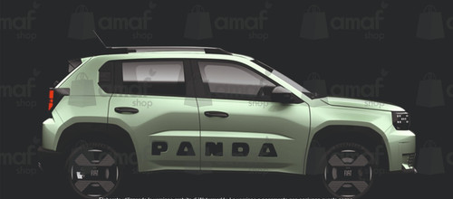 Kit adesivi fiat grande panda - adesivi,