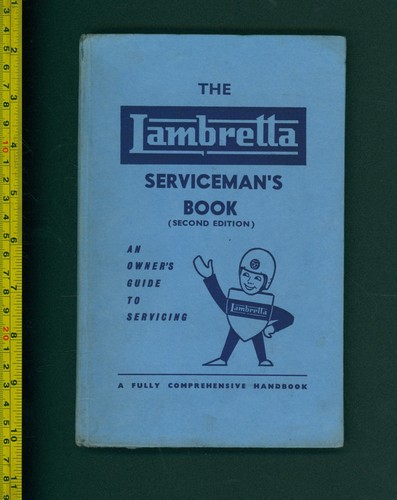 Lambretta serviceman book - serviceman's,