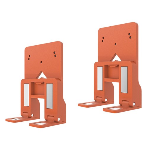 Cerniera plastica arancione - in,