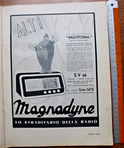 Advertising 1939 magnadyne - advertising,