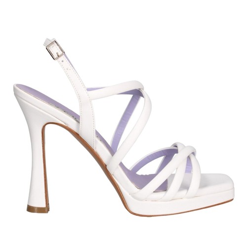 Albano sandalo bianco pelle - bianco,