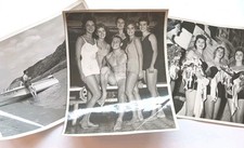 3 Vtg Black & White Photos