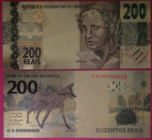 Brasile 200 reais 2020 - brasile,