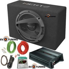 Bassi Subwoofer Hertz DBX30.3 1000W+Amplificatore Mono Dpower 1 Canale +Kit Cavi