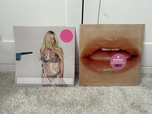 Kesha dot signed vinyl - .,