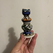 Portacandele in ceramica