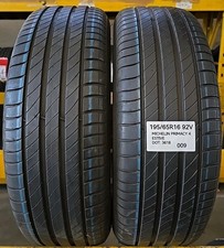 GOMME USATE 195/65r16 92V MICHELIN PRIMACY 4 Estivo   PNEUMATICI USATI 195 65 16