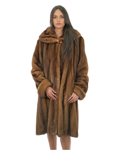 Cappotto lungo pelliccia - cappotto, in