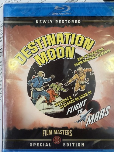 Destination moon flight - moon, to