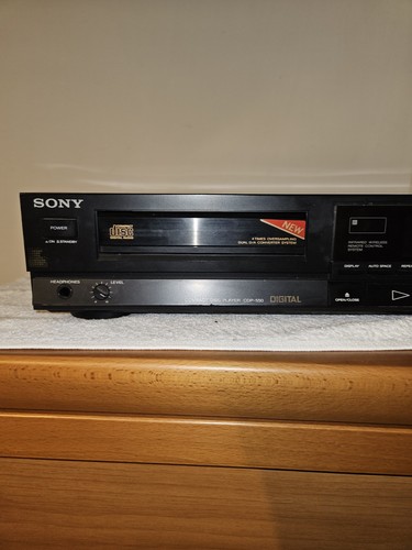 Sony compact disc player cdp - sony,