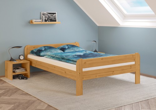 Letto matrimoniale legno - matrimoniale, in