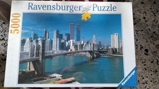 Puzzle 5000 Pezzi Raffigurante NEW York City, RAVENSBURGER, Torri Gemelle, 1992