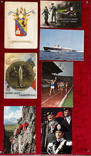 Lotto da 7 Cartoline Arma dei