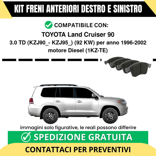Pastiglie freno anteriori - pastiglie,