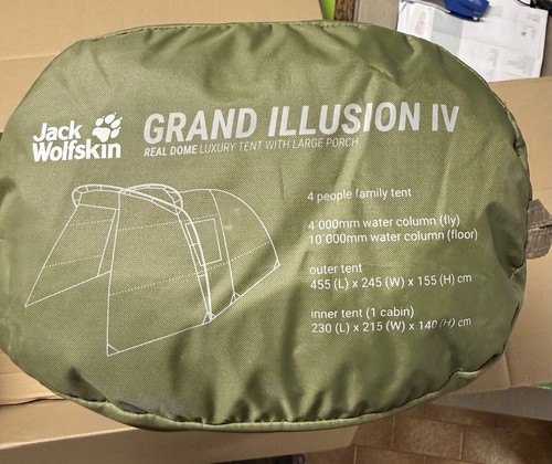 Jack wolfskin tenda cupola - wolfskin,