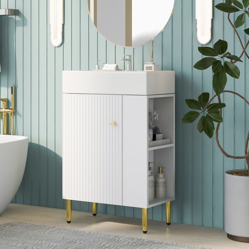 Mobile bagno da - 21,6", parete